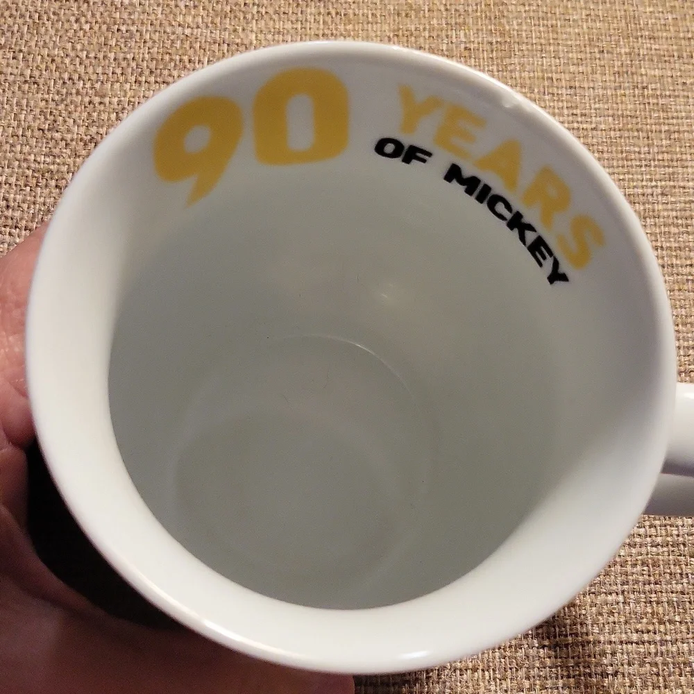 Disney 90th Mickey Celebration 16oz Porcelain Mug. NWT